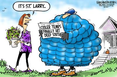 Walt Handelsman: Deep South Drop