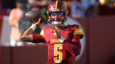 Commanders QB Jayden Daniels
