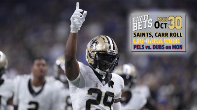 Bayou Bets, Oct. 30: Saints roll, LSU set for Bama, Pels face Warriors